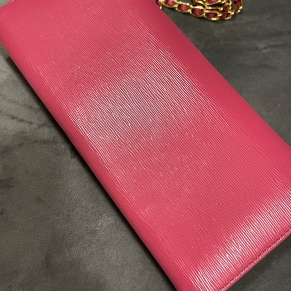 Prada saffiano metal wallet on chain - Picture 8 of 8